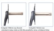 převodník GPX 32z kulatý 3°stupně černý