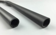 Řidítka zvýšená - vlaštovky carbon 3k matt 740mm