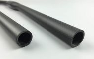 Řidítka zvýšená - vlaštovky carbon 3k matt 700mm