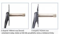 převodník GPX 34z kulatý 6°stupňů černý