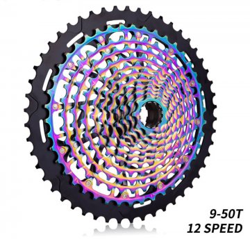 KAZETA 12sp. 9-50z, duhová pro SRAM